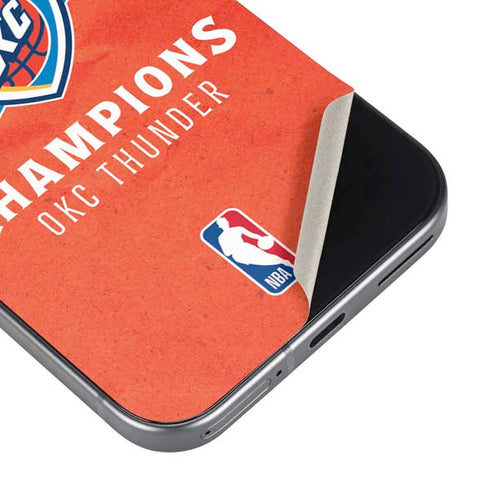 2025 NBA Champions Oklahoma City Thunder Google Pixel 9 Skin